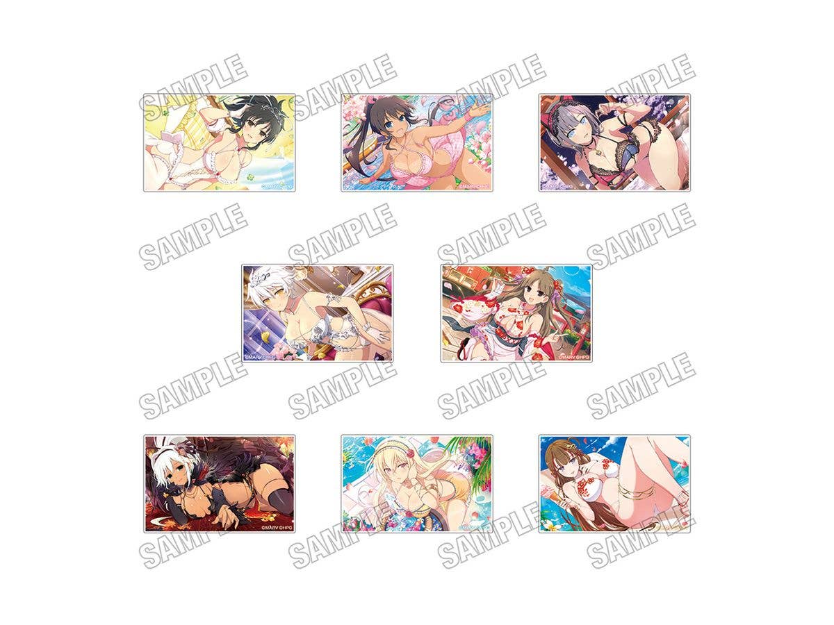 閃乱カグラ: アクリルブロックコレクション 1Box 8pcs