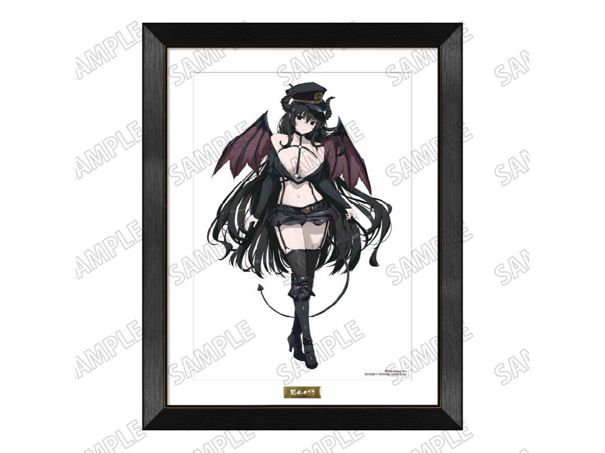 閃乱カグラ: 描き下ろし複製原画 デビルポリスver.  2. 雪不帰