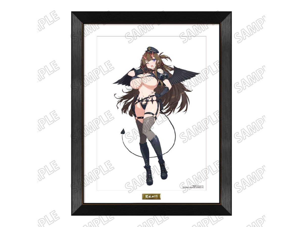 閃乱カグラ: 描き下ろし複製原画 デビルポリスver.  3. 鴇