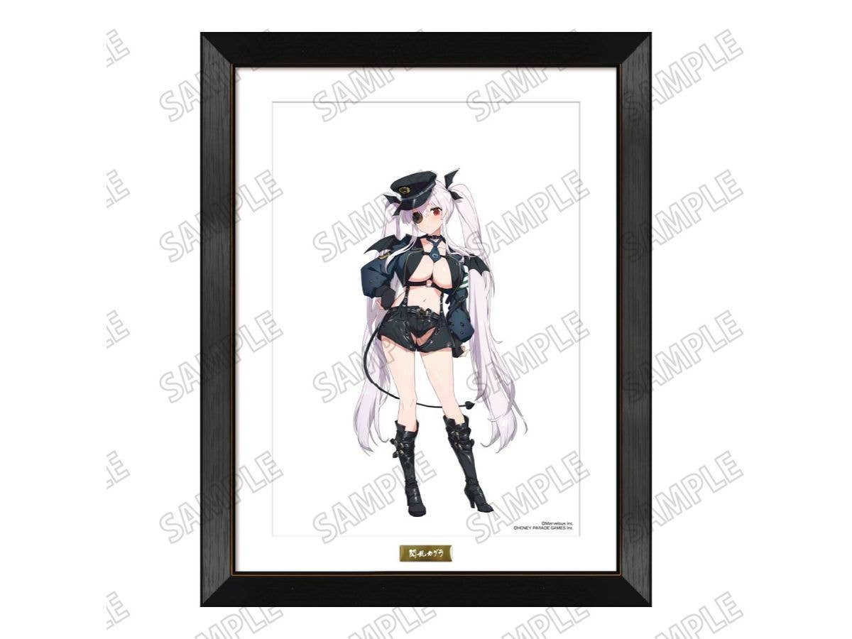 閃乱カグラ: 描き下ろし複製原画 デビルポリスver.  4. 柳生