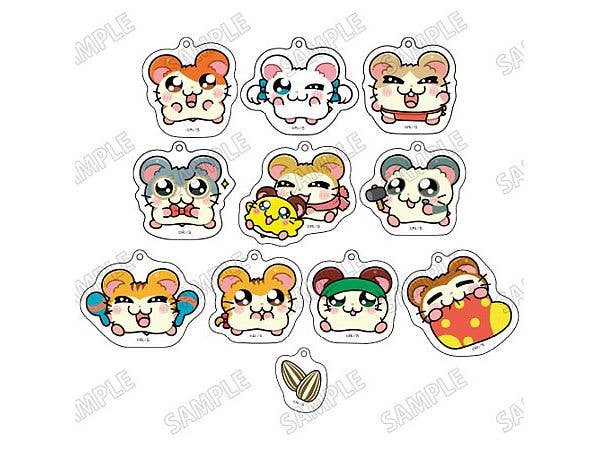 とっとこハム太郎: 描き起こしアクリルキーホルダーコレクション 1Box 10pcs