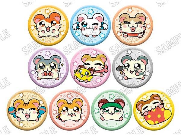 とっとこハム太郎: 描き起こし缶バッジコレクション 1Box 10pcs