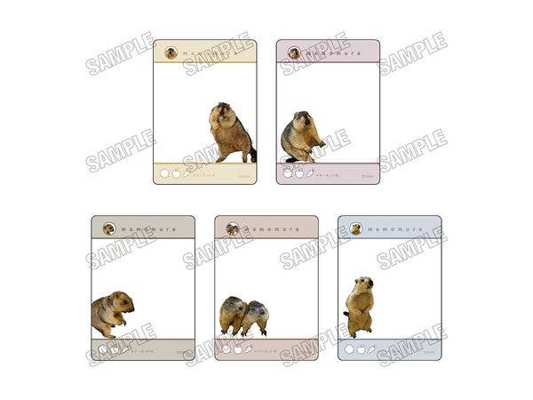 マーモットカフェ マーモット村: SNS風クリアカードコレクション 1Box 5pcs