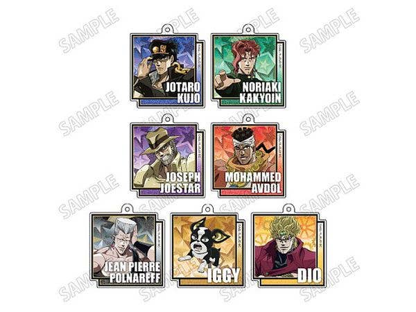 アニメ ジョジョの奇妙な冒険 スターダストクルセイダース : 描き下ろしアクリルキーホルダーコレクション (JF25) 1Box 7pcs