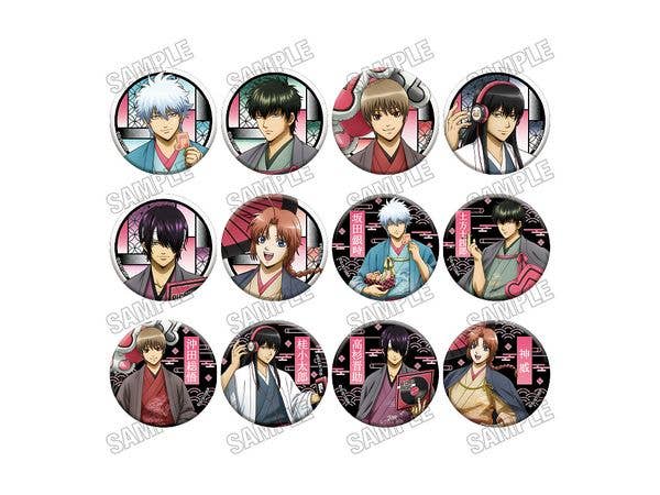 アニメ 銀魂: 缶バッジコレクション [MUSICver.] 1Box 12pcs