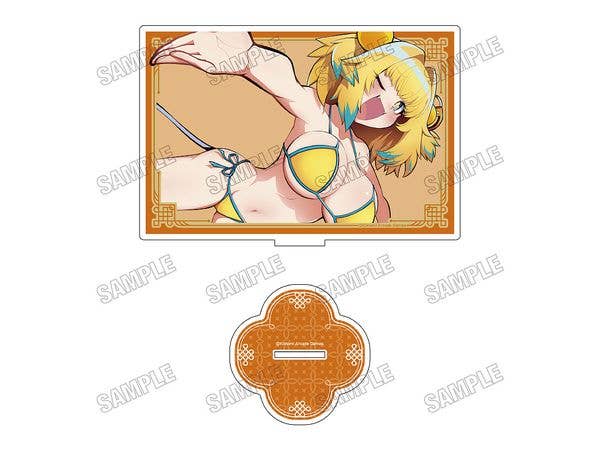麻雀ファイトガール: アクリルスタンド 水着ver. 9.パイン