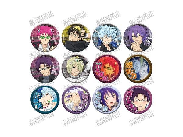 アニメ 斉木楠雄のサイ難: 缶バッジコレクション 1Box 12pcs