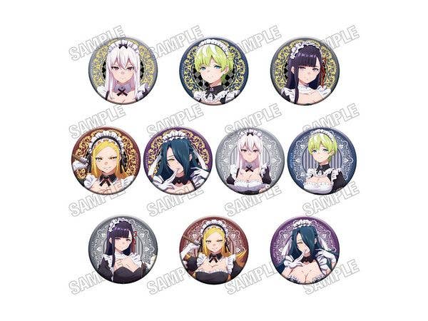 魔都精兵のスレイブ2: 描き下ろし缶バッジコレクション [メイドver.]  1Box 10pcs