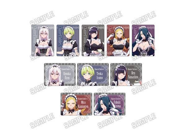魔都精兵のスレイブ2: 描き下ろしクリアカードコレクション [メイドver.]  1Box 10pcs