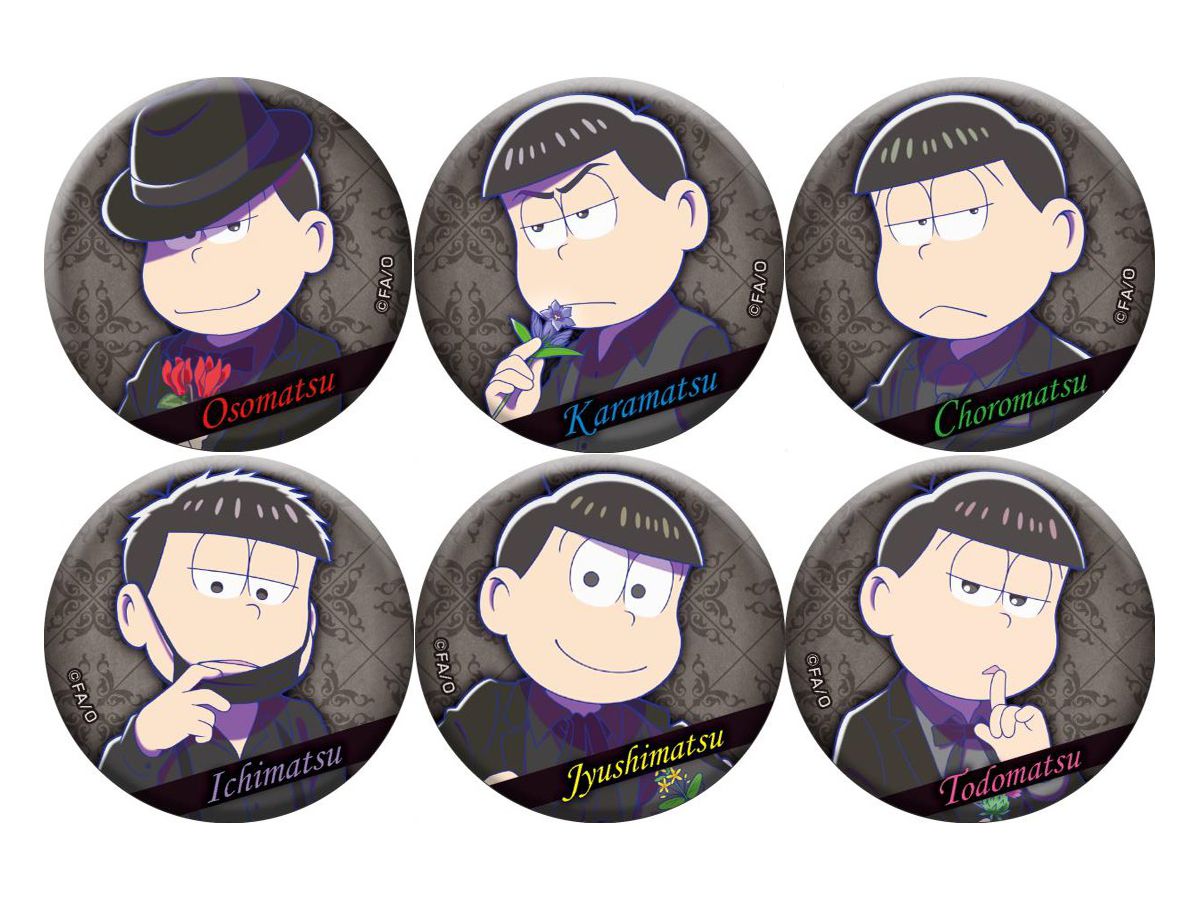 TVアニメ おそ松さん 缶バッジコレクション 1Box 6pcs