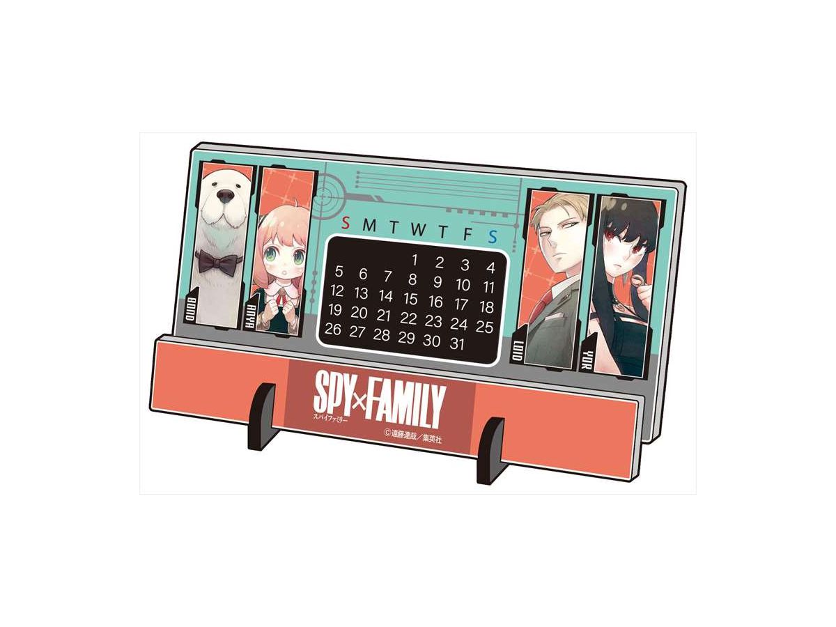 SPY x FAMILY アクリル万年カレンダー