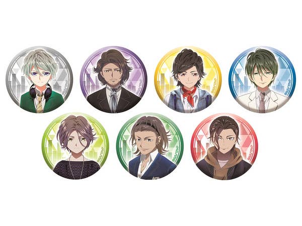 TVアニメ W'z (ウィズ) ブラインド缶バッジ 1Box 7pcs
