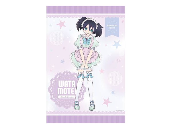私がモテないのはどう考えてもお前らが悪い! B2タペストリー (メイド服Ver.) 1 黒木智子