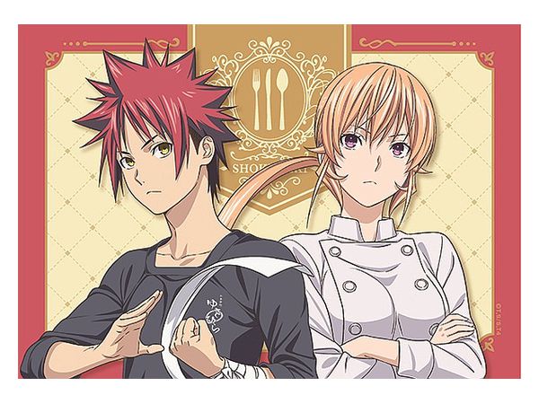 食戟のソーマ 神ノ皿 A4マルチクロス (A)