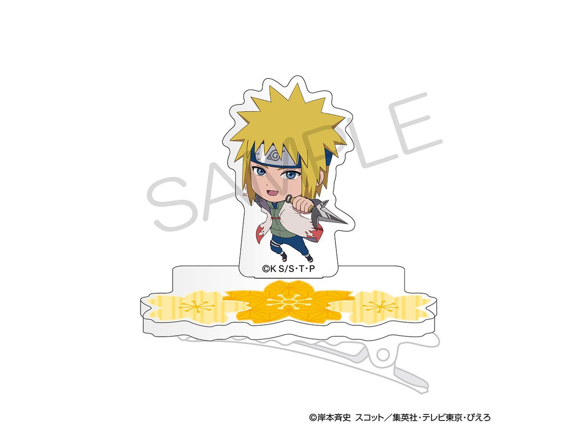 NARUTO-ナルト- 疾風伝: にいてんごキャラのるヘアクリップ 桜ver. 波風ミナト