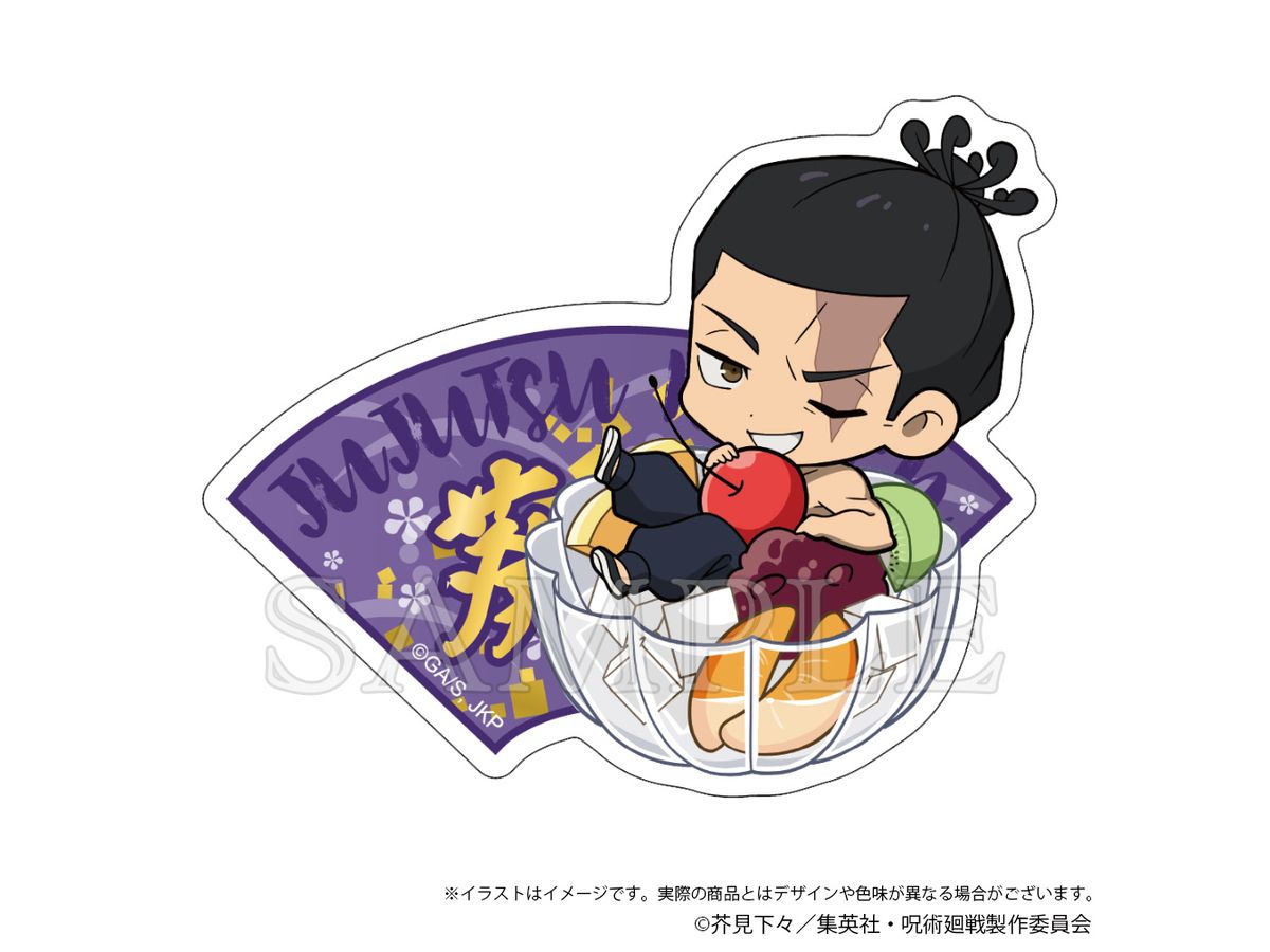 呪術廻戦: トラベルステッカー Japanese Sweets ver. 東堂葵