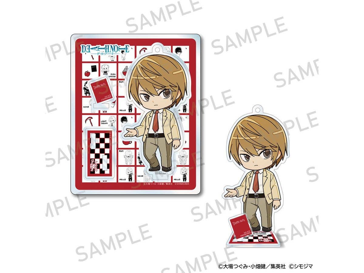 DEATH NOTE: ちびキャラアクリルスタンド シモジマコラボver. 夜神月