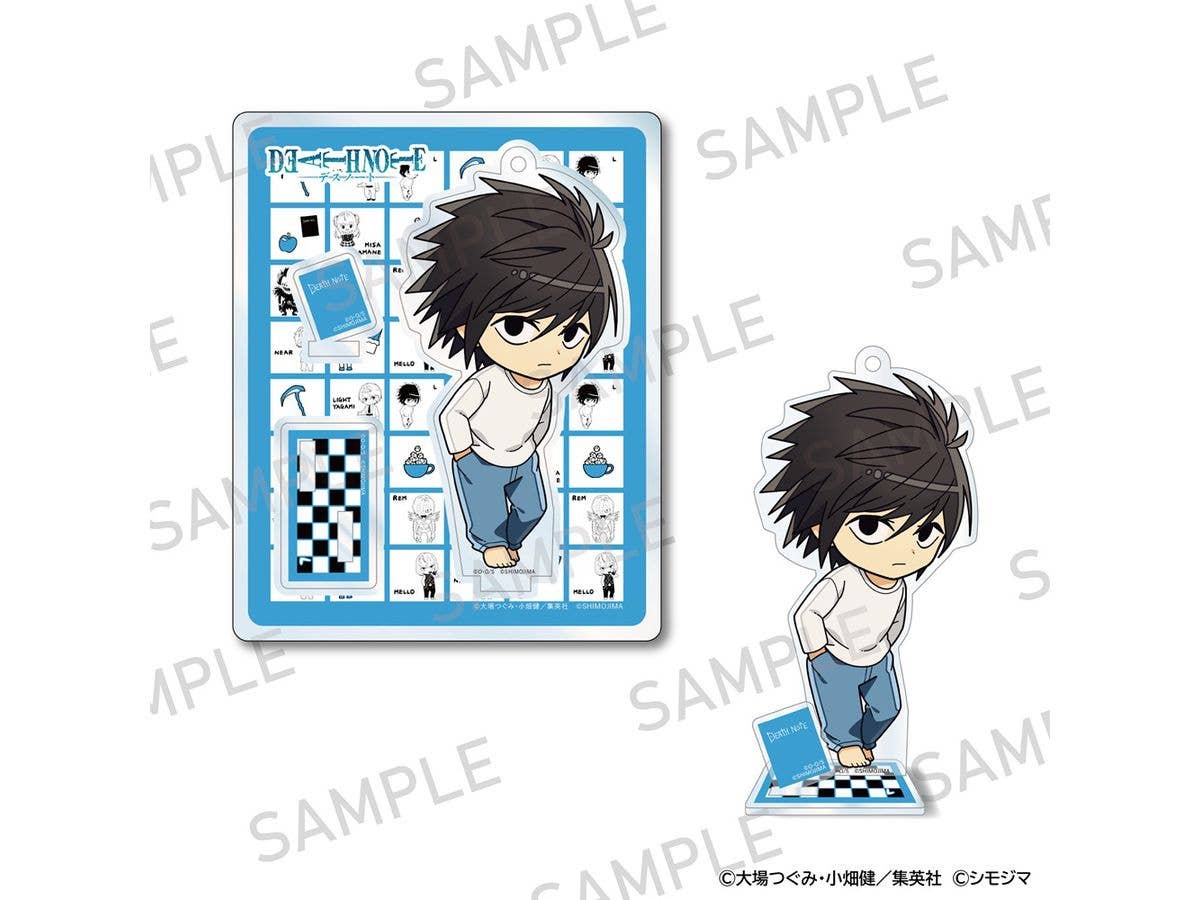 DEATH NOTE: ちびキャラアクリルスタンド シモジマコラボver. L