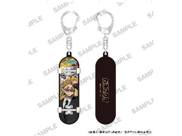 TVアニメ ガチアクタ スケボーキーホルダー 黒スーツVer. エンジン