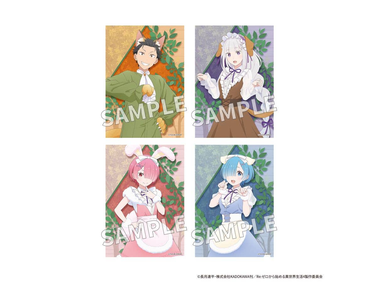 Re:ゼロから始める異世界生活 ブロマイドセット FANTASY FOREST ver.