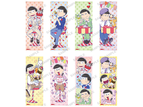 おそ松さん ロングポスターコレクション パフェ松 1Box 8pcs