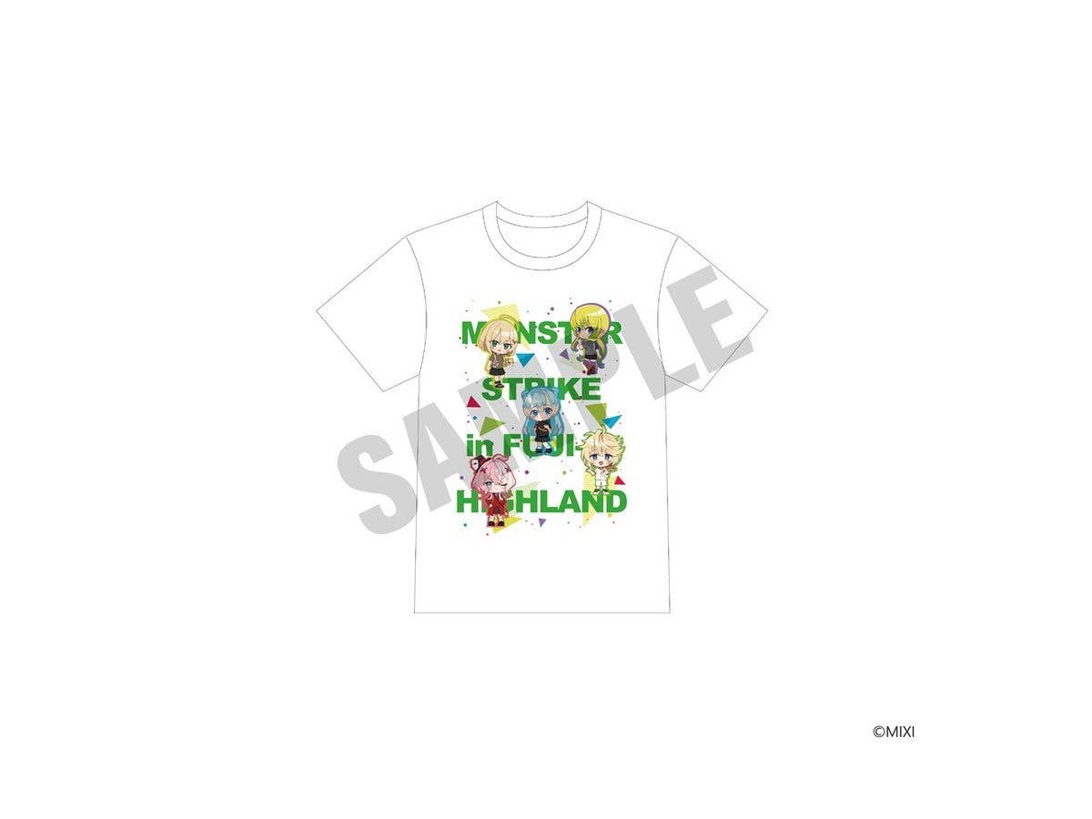 モンスターストライク: Tシャツ 富士急ハイランドver. 白