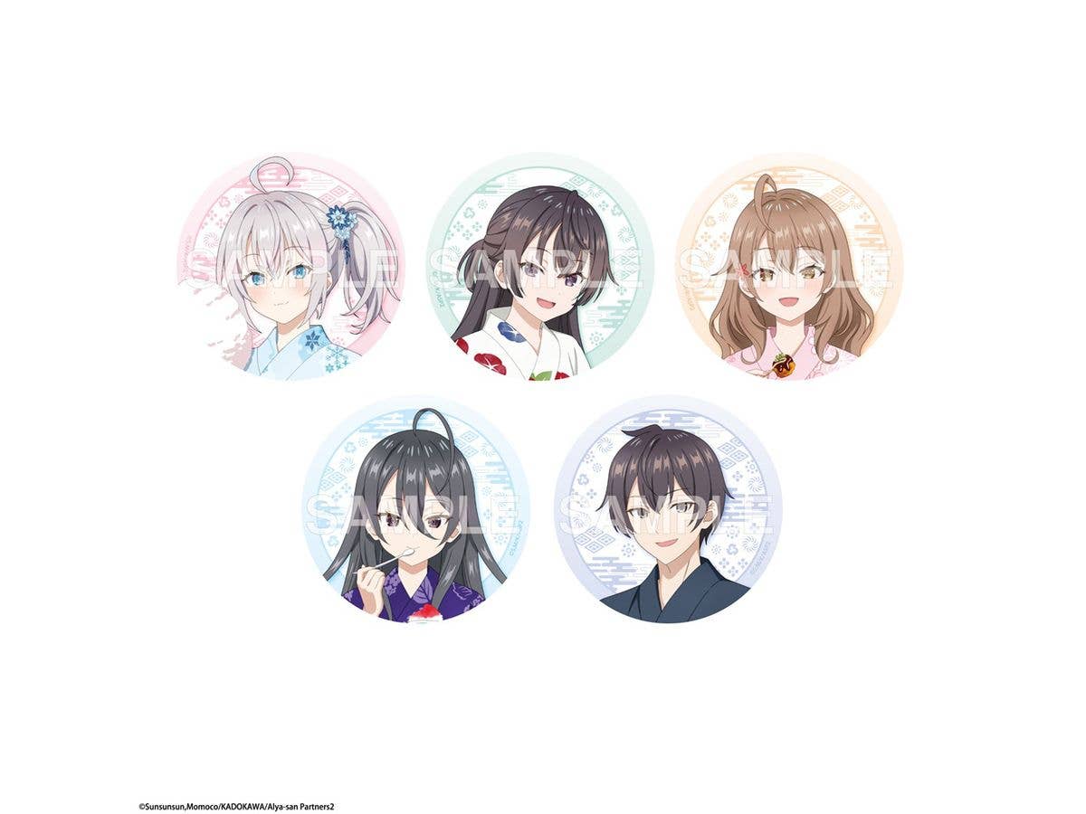 時々ボソッとロシア語でデレる隣のアーリャさん: トレーディング缶バッジ 浴衣ver. 1Box 5pcs