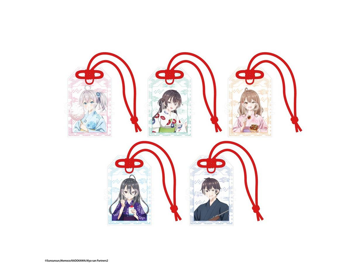 時々ボソッとロシア語でデレる隣のアーリャさん: トレーディングお守り風アクリルキーホルダー 浴衣ver. 1Box 5pcs