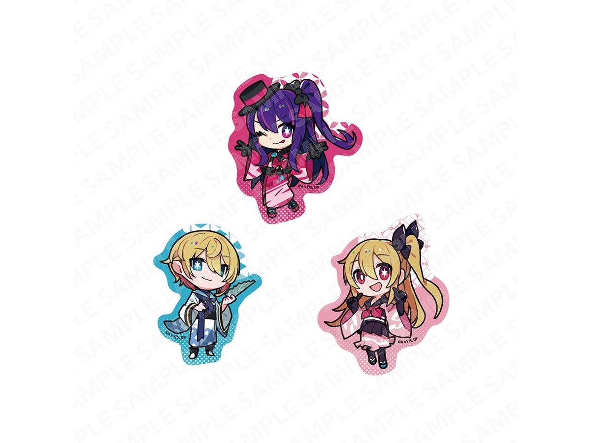 推しの子: ステッカーセット アイ・アクア・ルビー Kimono ver.