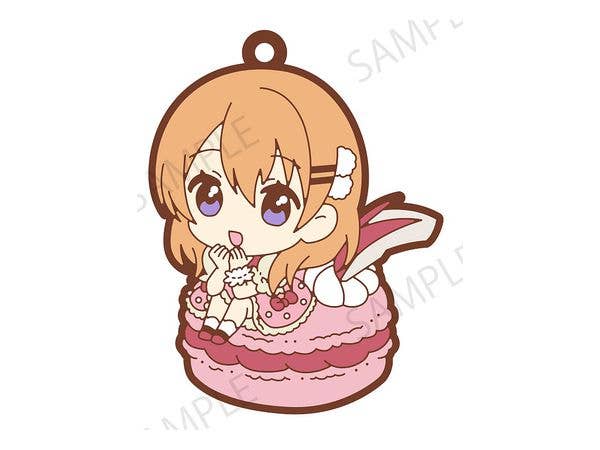 ご注文はうさぎですか? BLOOM ラバーストラップ まかろんバージョン ココア