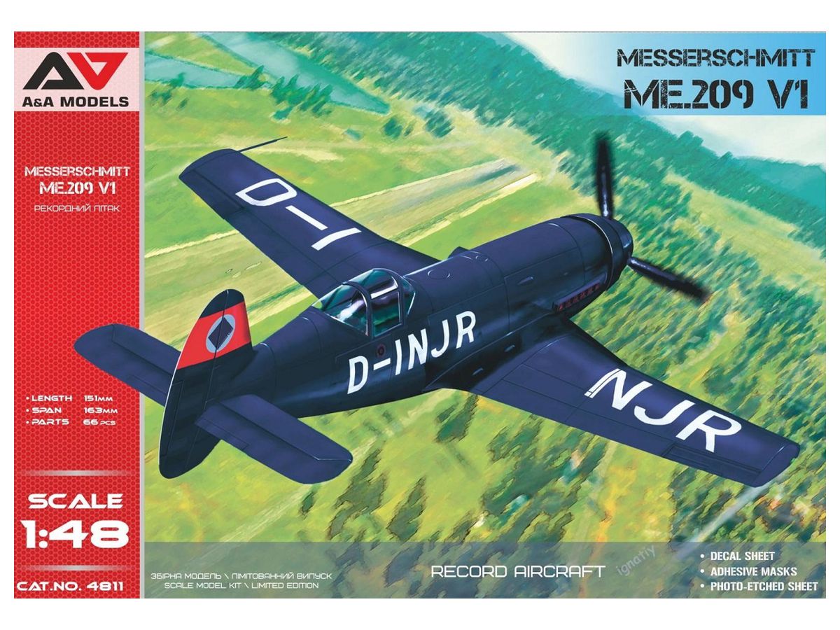 Amazon | Special Hobby SPH72221 1:72 Messerschmitt Me 209V4