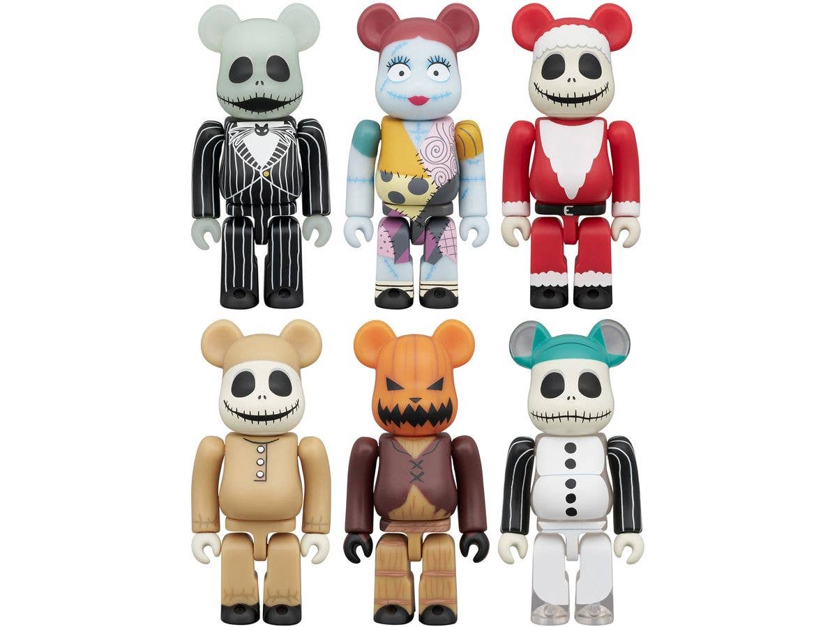 BE@RBRICK CHASE THE NIGHTMARE BEFORE CHRISTMAS 1Box 12pcs