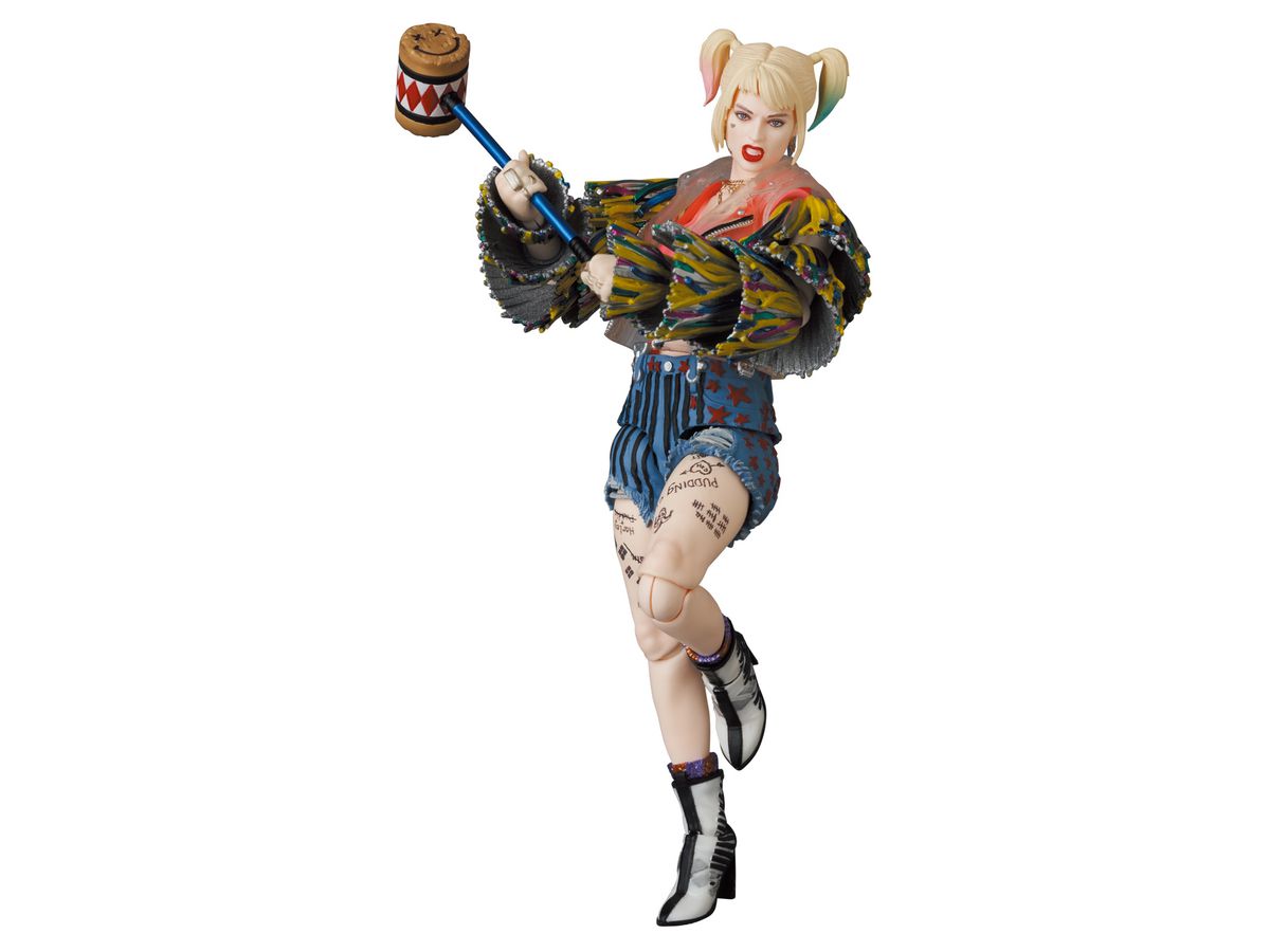 マフェックス No.159 MAFEX HARLEY QUINN(Caution Tape Jacket Ver.) ハーレイ・クインの華麗なる覚醒 BIRDS OF PREY 完成品 可動フィギュア メディコム・トイ