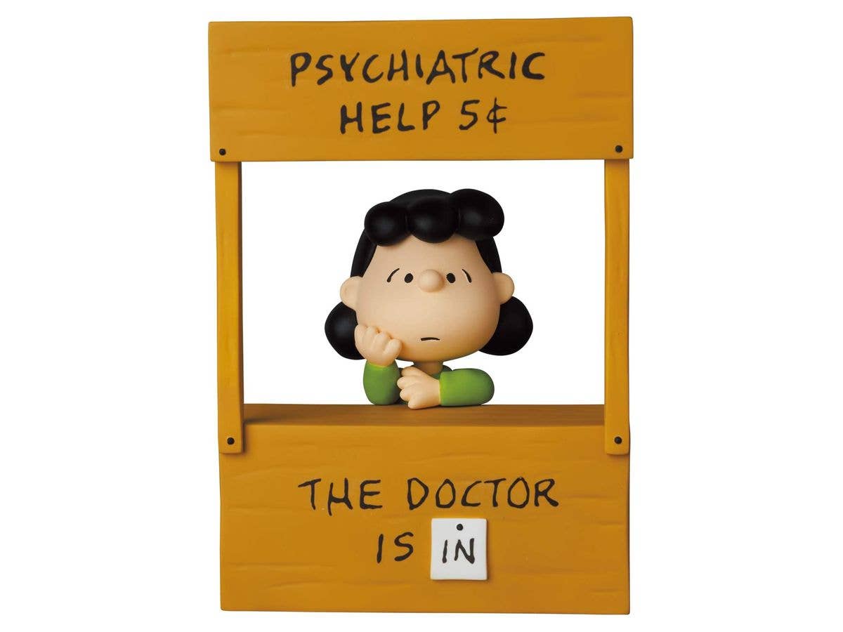 UDF PEANUTS PSYCHIATRIC HELP LUCY