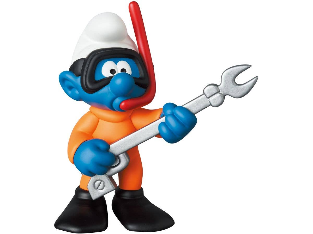 UDF THE SMURFS SERIES 1 SMURF DIVER