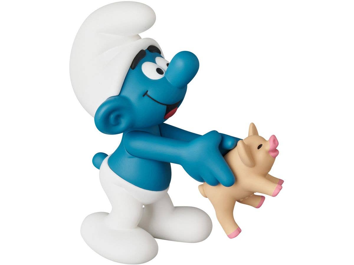 UDF THE SMURFS SERIES 3 SMURF With PIG