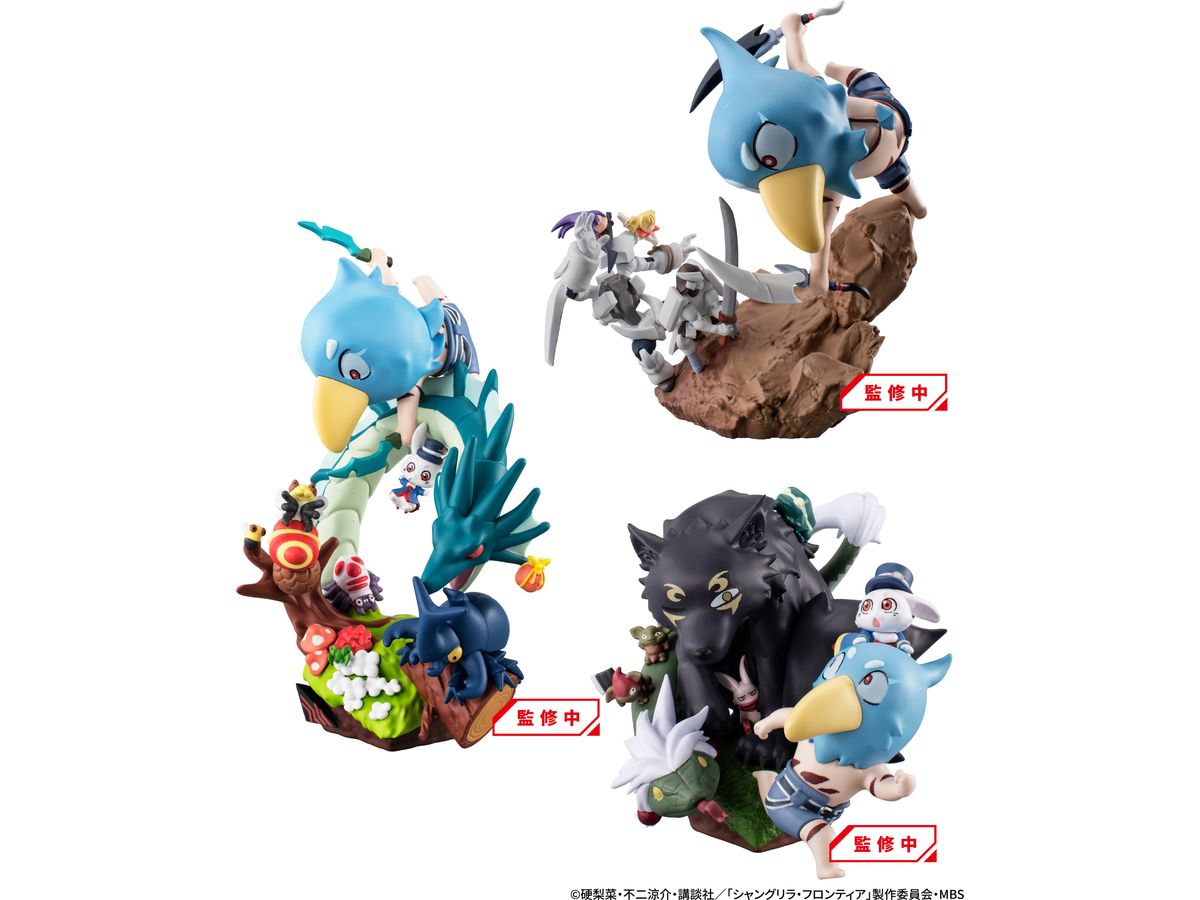プチラマEX シャングリラ・フロンティア VSモンスタージオラマ