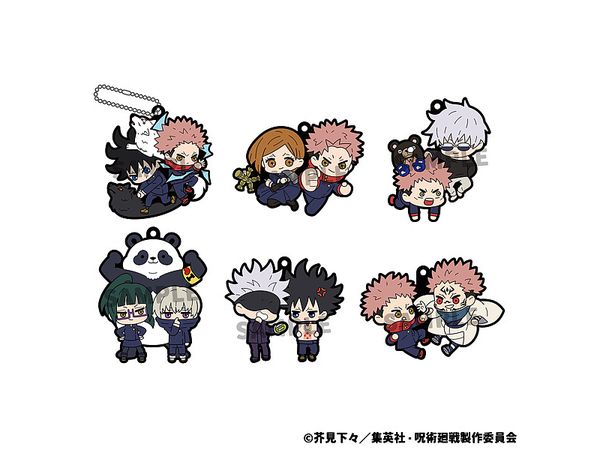ラバーマスコット バディコレ 呪術廻戦 1Box 6pcs (再販)