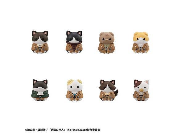 MEGA CAT PROJECT 進撃の巨人 進撃のニャンコ 調査兵団集合だニャン! 1Box 8pcs (再販)