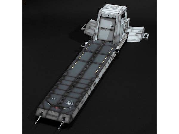 1/144 HGシリーズ用 Realistic Model Series 機動戦士ガンダムUC ネェル・アーガマ カタパルトデッキ(UC ver.)