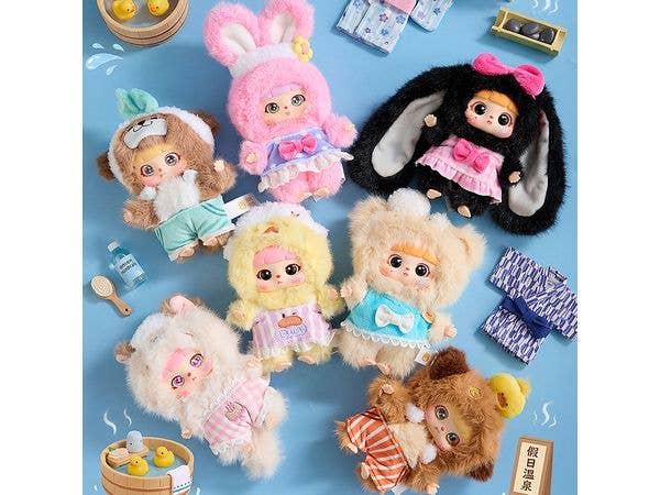 Kitten 休日の温泉旅行シリーズ トレーディングプラッシュ 1Box 6pcs
