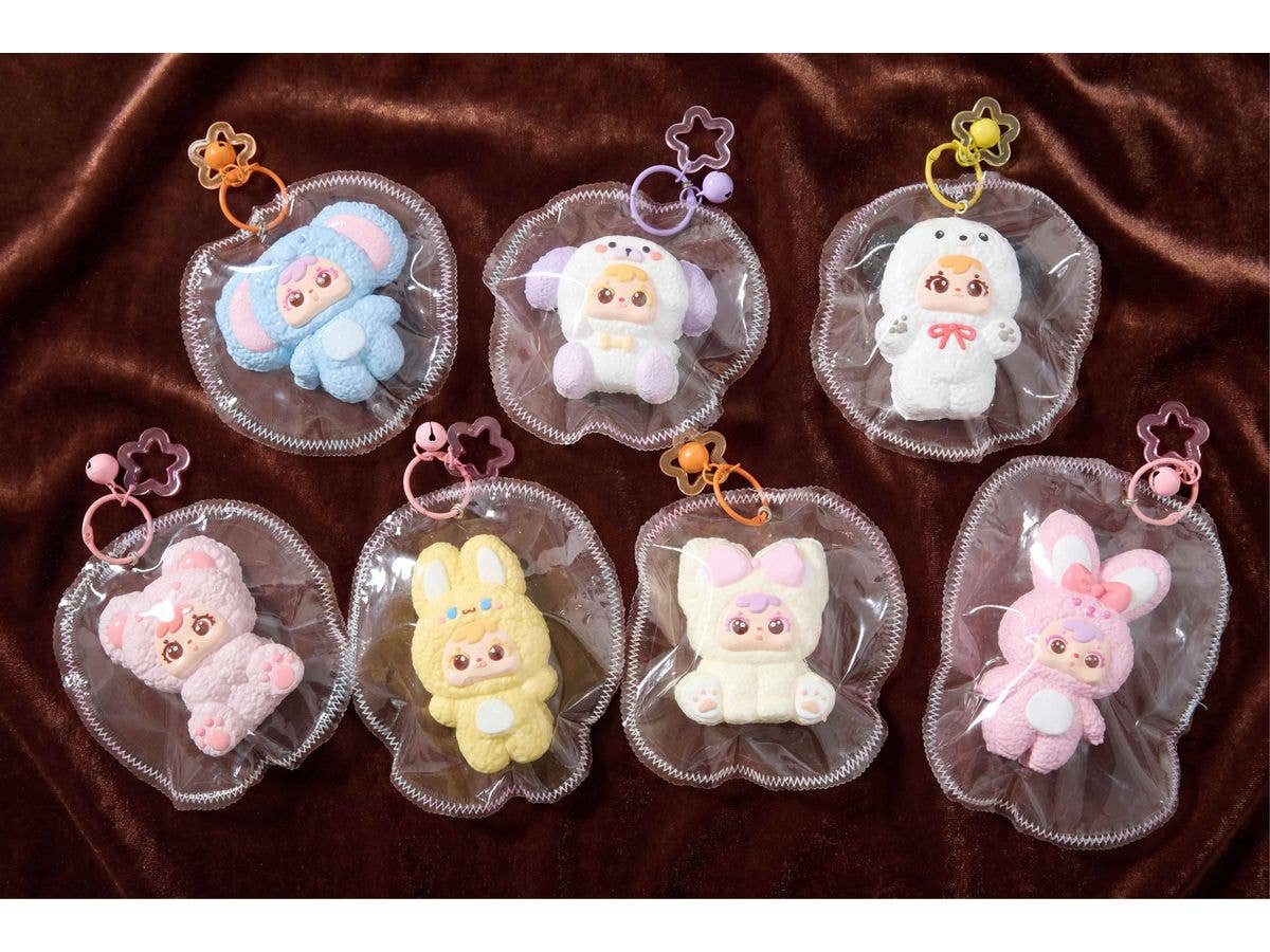 Samuel キュートペットスクイーズシリーズ トレーディングスクイーズトイ 1Box 6pcs