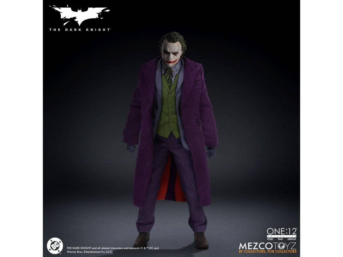 1/12 ワン12コレクティブ/ ダークナイト: ジョーカー アクションフィギュア