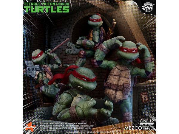 1/12 ワン12コレクティブ/ TMNT ティーンエイジ・ミュータント・ニンジャ・タートルズ: タートルズ アクションフィギュア ボックスセット リダックス・オブ・オリジナル ver