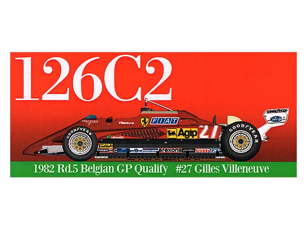 1/20 K732 126C2 Belgian GP Full Detail Kit