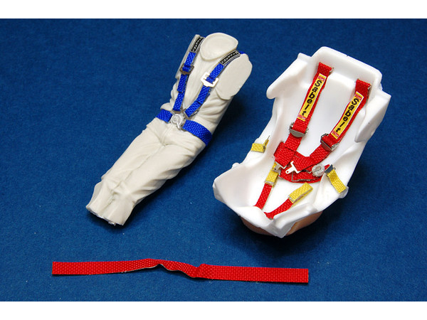 1/20 フレキシブルシートベルトセット (青)