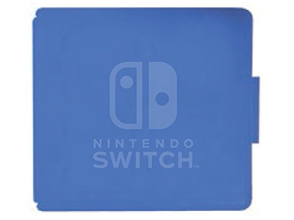 Nintendo Switch: カードケース カードポケット24 ブルー