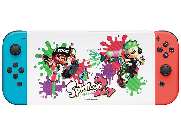Nintendo Switch: スタンド付きカバー スプラートゥーン2 ガール&ボーイ