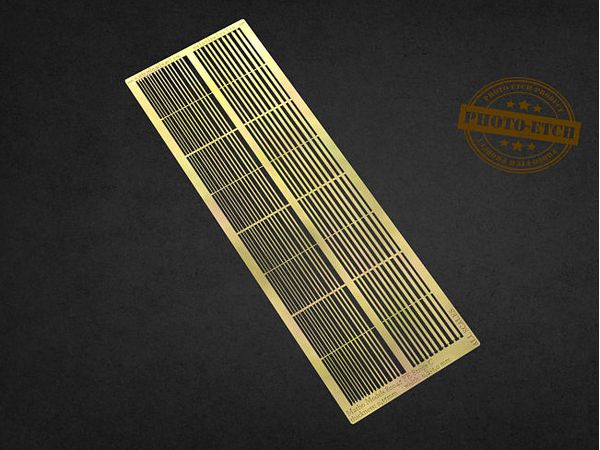 汎用 エッチング製 極薄ストリップ板C 0.2-1mm長(0.15mm厚)