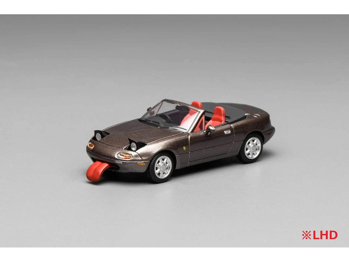 1/64 Mazda MX-5 Miata (NA) 左ハンドル Metallic Brown